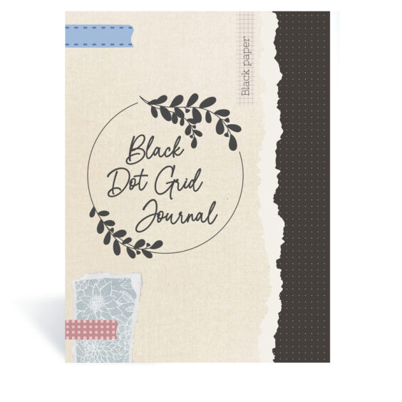 Black Dot Grid Journal